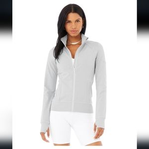 Alo Contour Jacket Heather Gray S